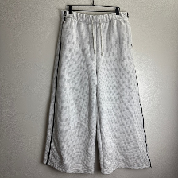 Nike Vintage Flared Fleece Sweatpants Full Zip Warm Up Size XL CK7920-072 - Picture 1 of 13